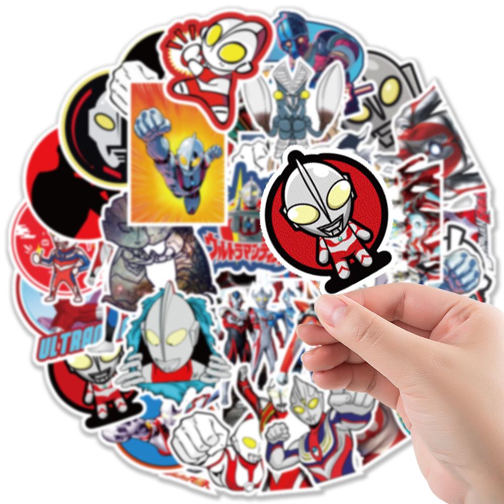 50 Cartoon Laptop Skateboard Water Cup Skateboard Car Doodle Decoration Stickers