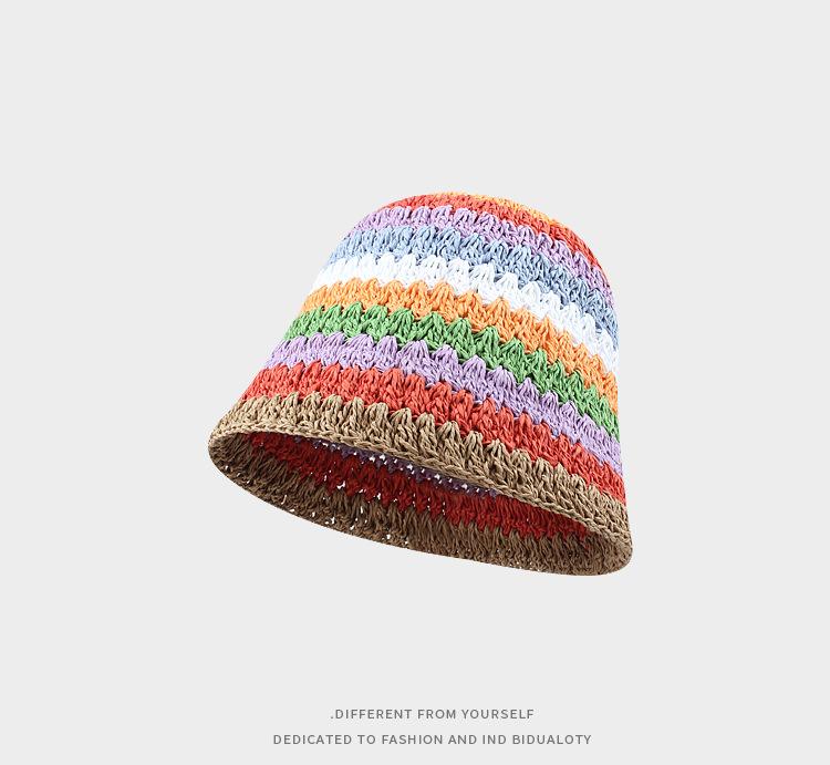 Ready to Ship Factory Custom Fashion Printed High Quality Hats Women Crochet Bucket Hat