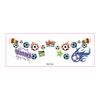 2026 World Cup Theme Football Makeup Face Stickers World Cup Fan Cheer Stickers Event Tattoo Stickers