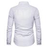 Men's Shirts Shirts Male Long Sleeve Slim Fit Business Casual Floral Man Shirt
