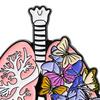 Human Organs Brooch Fashion Enamel Pin Decorative Masquerade Cosplay Props Metal Lapel Pins Jewelry