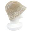 Great HERMES hat Gene Cotton terry baguette hat beige cotton Women 58 Used