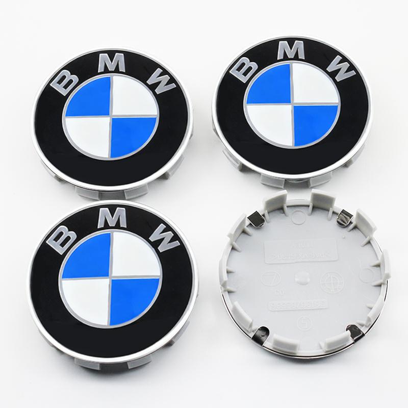 1/4/7 Stuks Auto Voor- En Achterlogo Naafkap Stuurwiel Midden Sticker Accessoires Voor BMW M F10 F07 E90 X3 X4 X1 X5 X6