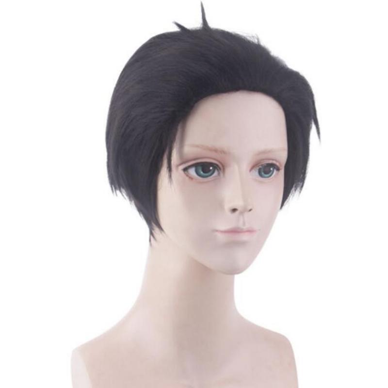 30CM Short Wig Cosplay Demon Slayer Kimetsu No Yaiba Gyoumei Himejima Kyoumei Costume Heat Resistant Synthetic Hair Men Wigs