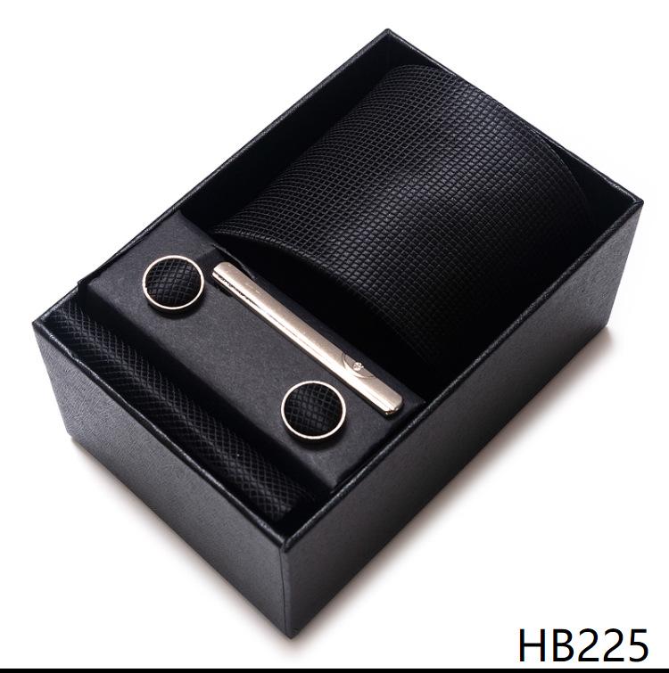Men's Formal Business Jacquard Tie Gift Box Set