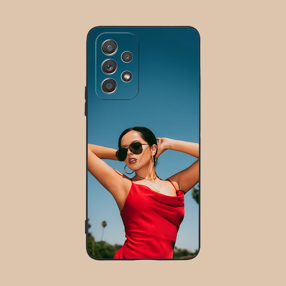 

Модный чехол для мобильного телефона Becky G для Samsung Galaxy A73 72 71 70 56 55 54 53 52 36 35 34 23 16 15 5G Цветной защитный чехол Galaxy A51 5G