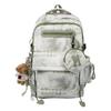 Chinese Style Backpack For Girls And Boys Large Capacity Nylon College Daypack With Ink And Wash Print Design For Daily Use
