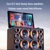 Sansui C10 Portable Outdoor Karaoke Speaker System CN Plug (adapter Included)