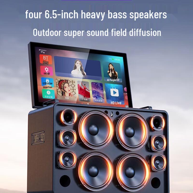 Sansui C10 Portable Outdoor Karaoke Speaker System