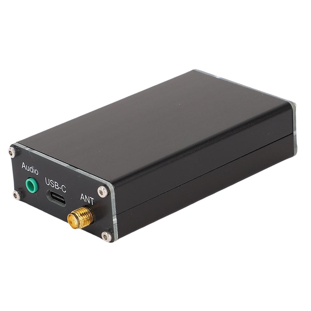 FM Transmitter LCD Frequency Display Stereo Broadcast Transmitter with 1M Telescopic Antennae 2KM