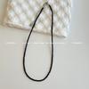 Einfacher Perlen-Choker Damen Koreanische Mode Anhänger Bunt Handgemacht Boho Halskette Kette Halskette Damen Schmuck Geschenk