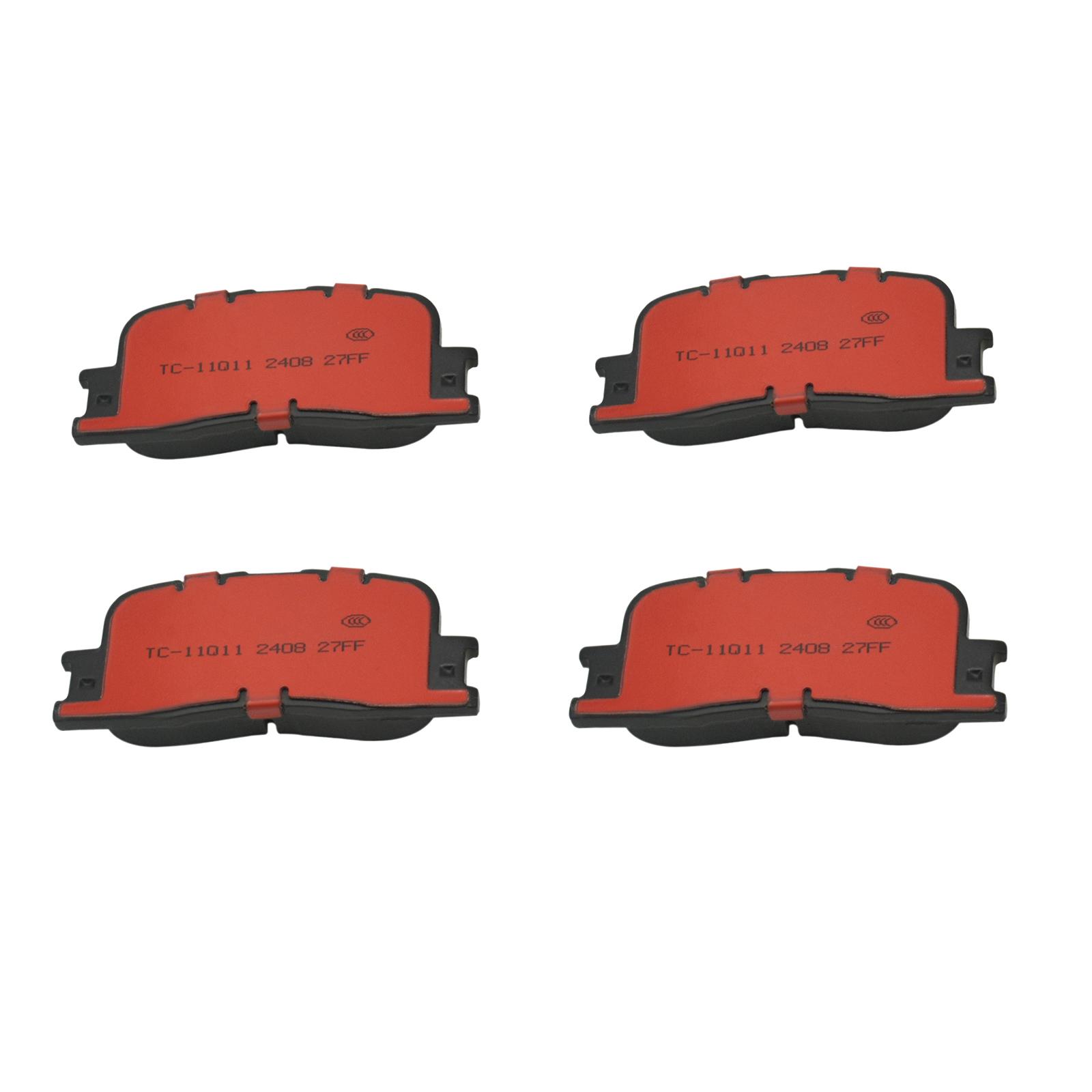 D885 Rear Ceramic Brake Pads Toyota Camry 2002-2006 Highlander 2001-2003 Lexus ES330 2004-2006 ES300 2002-2003