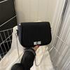 Elegant Pu Chain Crossbody Bag For Women Urban Chic Small Square Bag Fall Winter