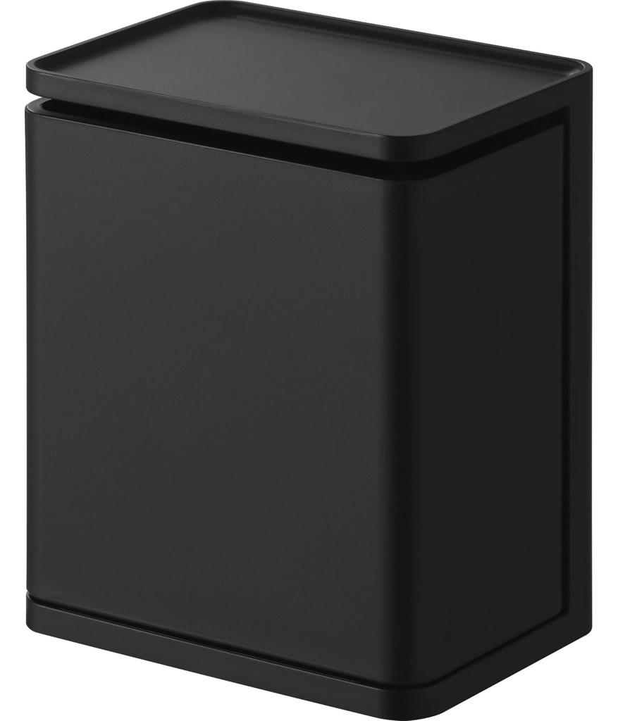 Yamazaki Film Hook Mouthpiece Storage X X Film Tower Suitable for Floating Partial and Cleaning Rack, Black. Dimensions W7.9 D5.8 H9.6cm (excluding