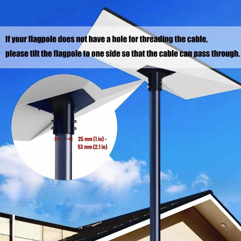 Antennas Mounting System Adjustable Angles Holder Rack for 4cm Pipe Weather Resistant Coating For Permanent Installation