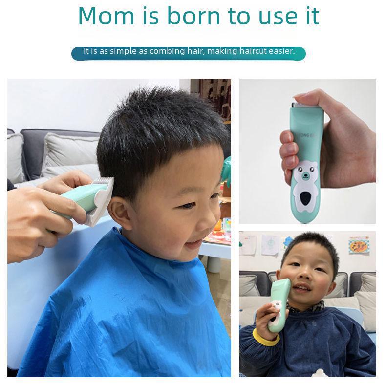 Rechargeable Electric Baby Hair Clipper for Newborns