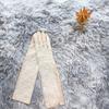 Medium And Long Lace Summer Sunscreen Gloves, Chrysanthemum Ceremonial Jewelry Wedding Gloves