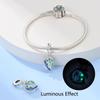 Charm Bead Charms Plata Originales Luminous Spaceship Bead Charms for Charm Bead Charms copper Bracelets Bead Charms Jewellery Making Womens Gift