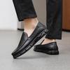 Modă bărbați Pantofi de mers exterior pentru bărbați Pantofi ușori din piele naturală pentru bărbați Pantofi de condus pentru bărbați Mocasini Pantofi casual antiderapanți