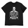 T-shirt Bob Kelso, chemise d'été de luxe, séchage rapide, t-shirt blanc uni pour homme