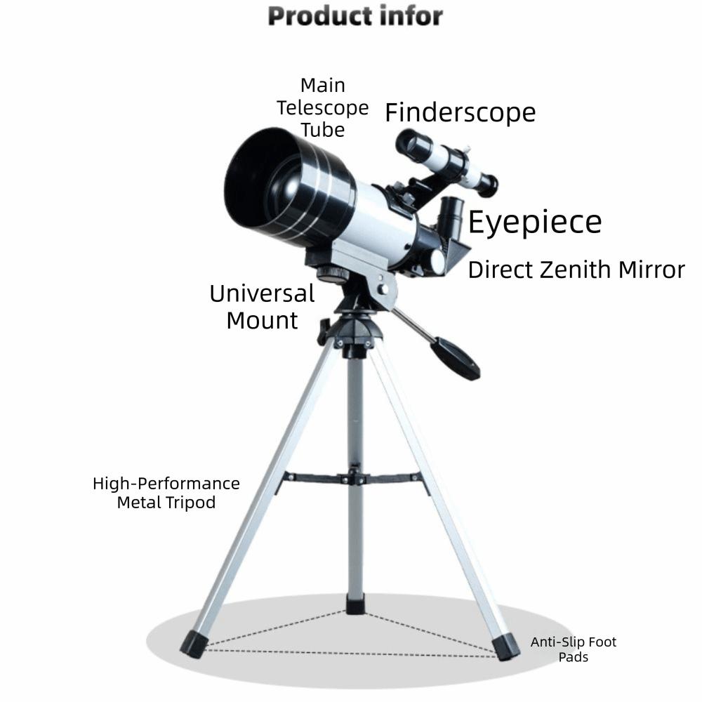 Monocular Kids Astronomical Telescope 30070,36050 Landscape Observation Tool Stargazing