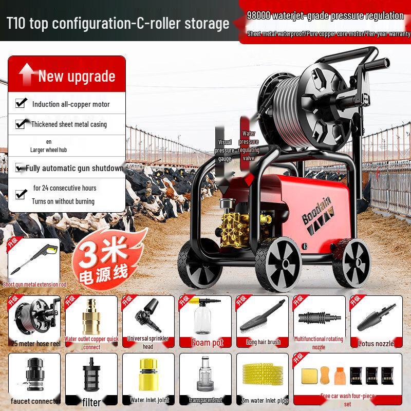 Portable High-Pressure Car Washer