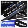 For Ford FUSION Logo Car Door Threshold Sill Protector Anti Scratch Waterproof Protective Film Decals Auto Interior Accessories
