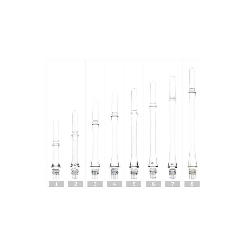 Cosmo Darts Fit Shaft Gear Shaft Slim Spin Clear 4