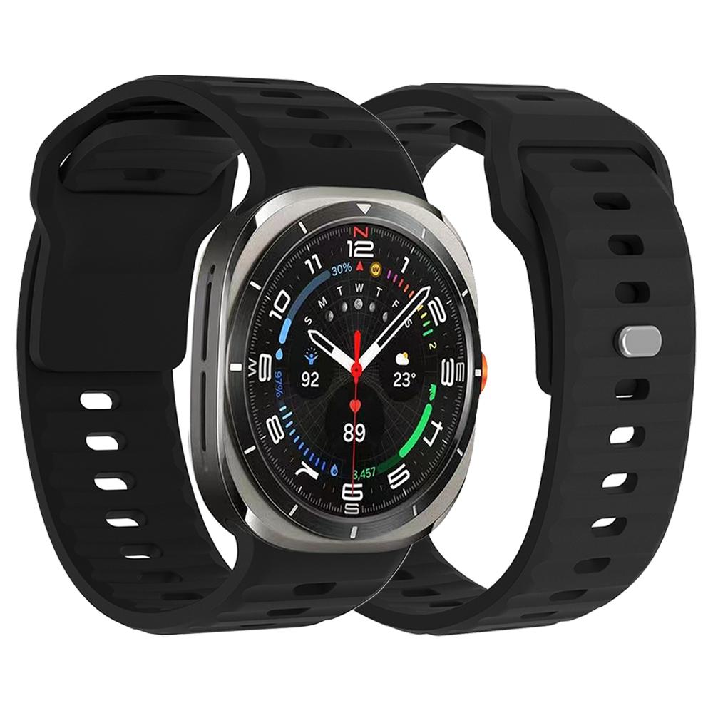 Sports Soft Silicone Strap For Samsung Galaxy Watch Ultra Band Bracelet For Galaxy Watch Ultra 47mm Watchband Accessories