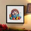 Nieuwe Collectie 5D DIY Volledige Cirkel Diamant Schilderen "Egel" Borduurwerk Kruissteek Huisdecoratie Cadeau