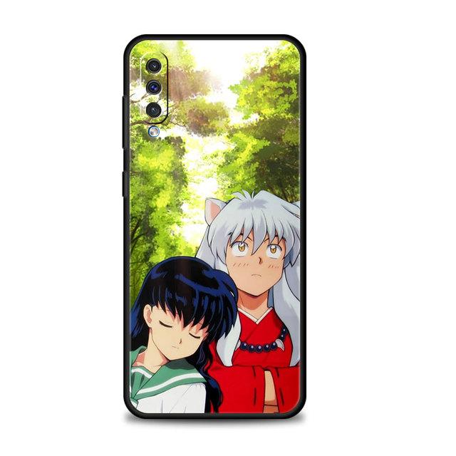 Anime drăguț Inuyasha armura moale pentru Samsung A40 A50 A70 A20s M30s A20e M31 A10 A30 A10e M12 M23 M31s M62 A10s M22 M51 Funda