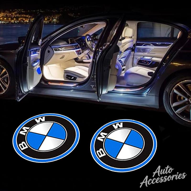 2pcs Car Welcome Lamp LED Wireless HD Projector Light For BMW X1 X2 X3 MINI M Sport E90 E60 F18 E46 F30 F20 M5 M3 E87 M4 Sticker