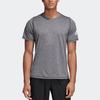 Adidas Sport Freelift X Ul Round Neck Comfortable Breathable Short Sleeve T-Shirt Men Tops Dark-Gray DU1450