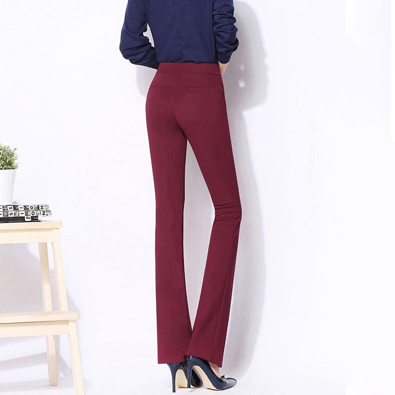 warm flare pants