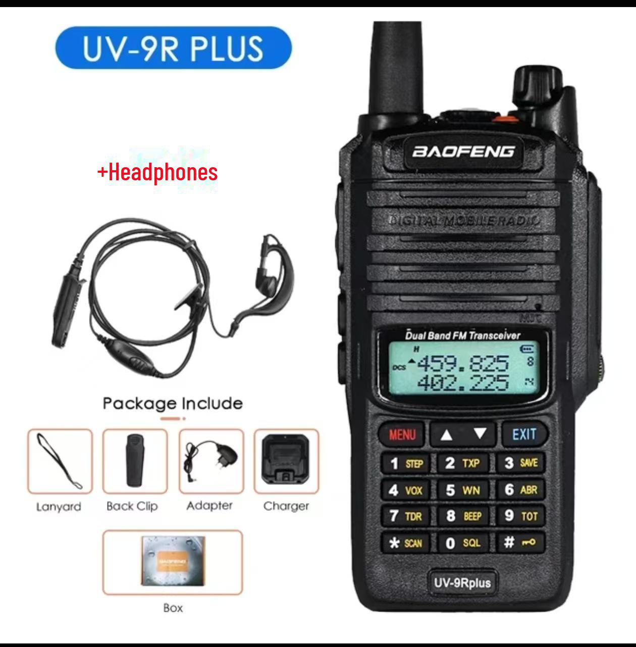 

Baofeng UV-9R Plus водонепроницаемая морская портативная рация дальнего действия