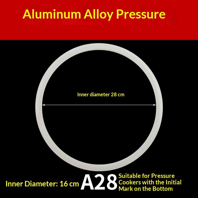 Universal Silicone Replacement Pressure Cooker Sealing Ring Heat Resistant Odor Free O Ring for Household Cooker Repair