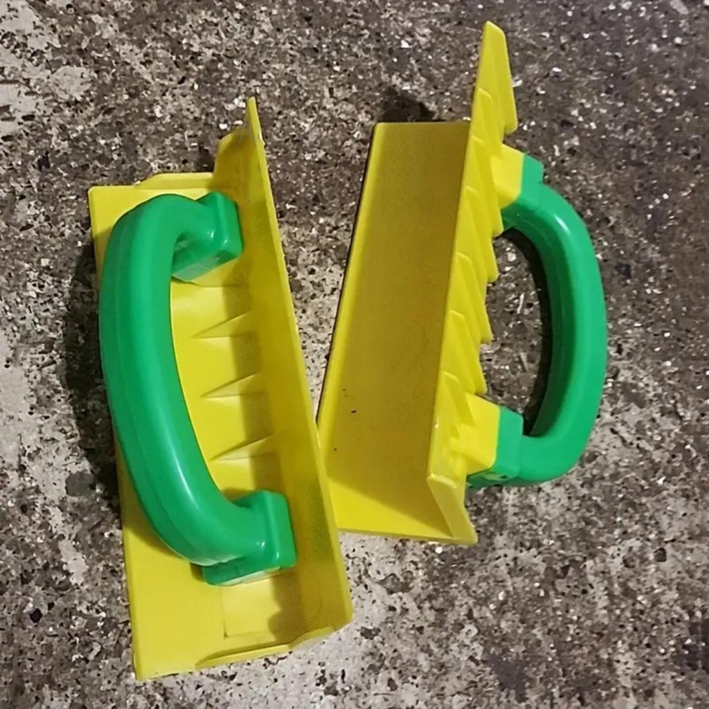 2pcs Wall Corner Smoothing Tool Plastic Inner And Outer Corner Handheld Plaster Trowel Drywall Gypsum Seam Tool Suitable For DIY And  Use, Drywall I