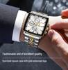 RD1100M Men's Multifunction Chronograph Watch - Waterproof, Luminous, Solid Steel Band