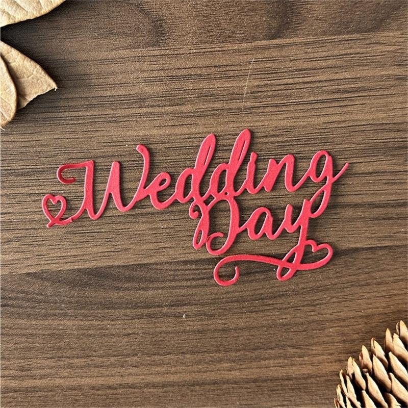 Wedding Themed Die Cut Stencils Heavy Duty Carbon Steel Cutting Dies Scrapbooking Embossing Paper Dies for Card Making