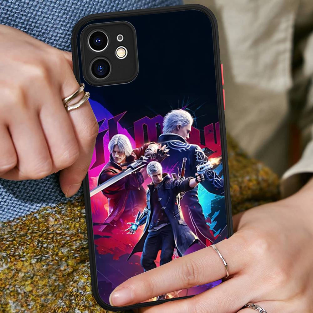 

D-Devils Action Game M-May C-Cry For Silicone Matte Phone Case For IPhone 16 Pro Max 15 14 13 12 11 X XS MAX iphone 15 plus