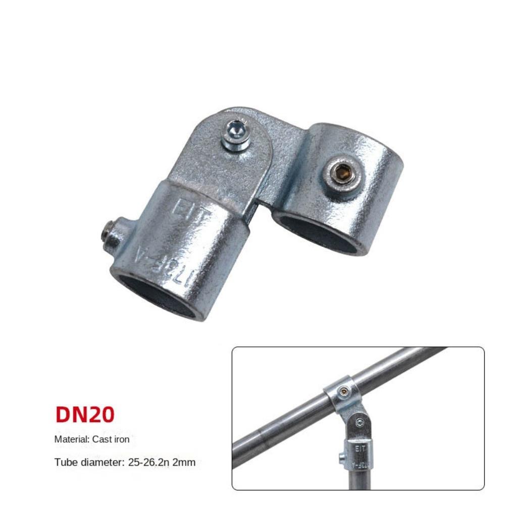 Fixed Buckle Frame Fasteners 1\2''/3\4" Circular Pipe Connector New Pipe Fitting Connector  Pipes