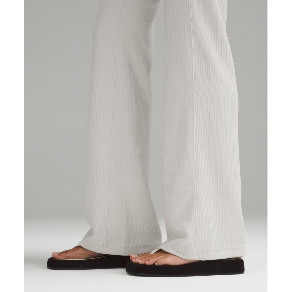 Lululemon Ribbed Softstreme Flared Pant  Regular Bone