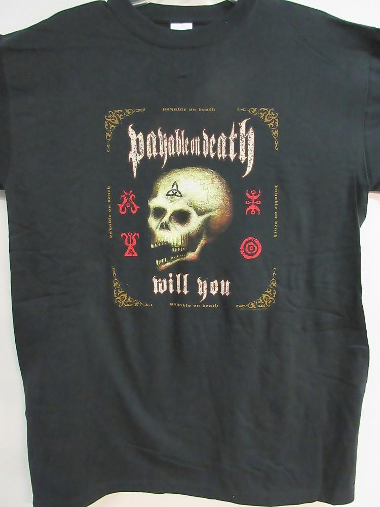 P.O.D. 2003 PAYABLE ON DEATH OFFICIAL WILL YOU BAND CONCERT MUSIC  LARGE Unisex T-Shirt L