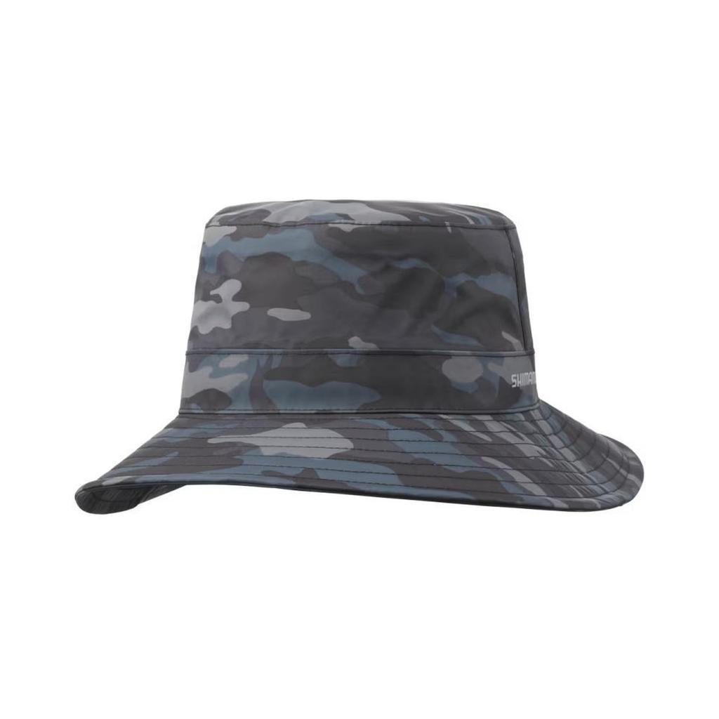 Rain Bucket Hat Black Multi Camo M [Shimano] CA-063Y