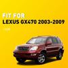 2Pcs For 2003-2009 Lexus GX470 Beige Tan Leather Seat Armrest Replacement Cover
