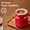 Portable Multifunctional Cooking Cup 0.8L Stew Soup Tonic Milk Tea Coffee warmer Ceramic liner Rice ooker Mini Insulation Kettle