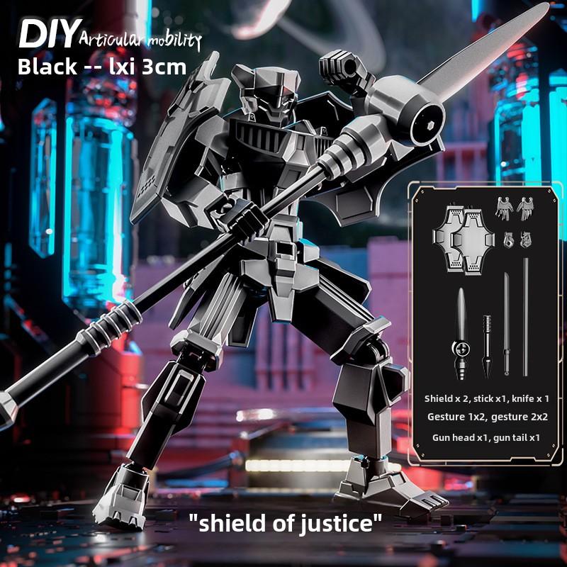 2026 hot Multi-Jointed Movable Shapeshift Robot 3D Printed Mannequin Dummy 13 Action Figure Full Body Movable Robot Parent Games