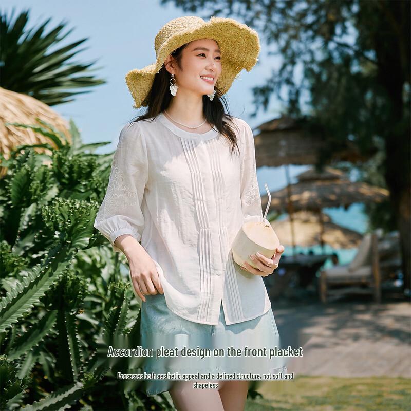Shangdubitla Pleated Designer Blouse