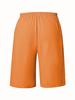 European & American Women's Mid-Length Solid Color Casual Fashion Pants