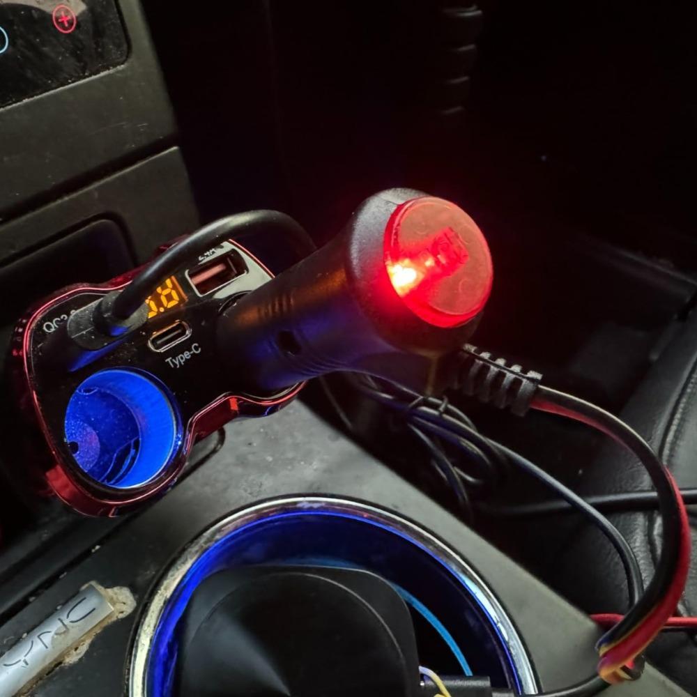 Car Cigarette Lighter Socket Plug Female Power Outlet Adapter 1.5M Extension Cord Cable Wire 12V 24V for GPS Phone Vacuum Kit